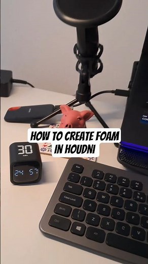 Learn how to make effects in Houdini! #shorts