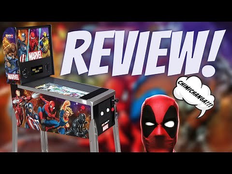 Arcade1Up Marvel Pinball Machine Review!