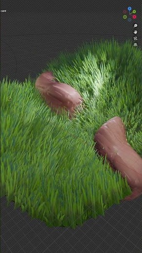 Stylized Grass in Blender – Ghibli Look in Minutes!