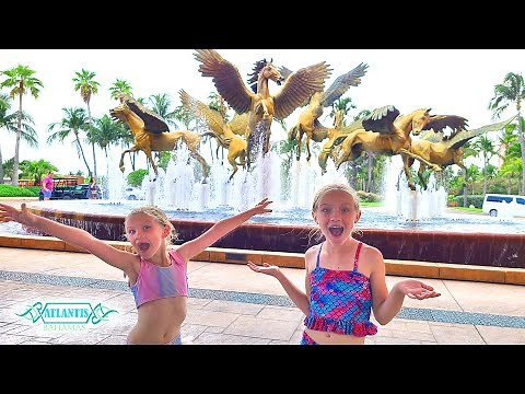 Best Tour of Atlantis Bahamas Waterpark The Cove & Royal Resorts!!!