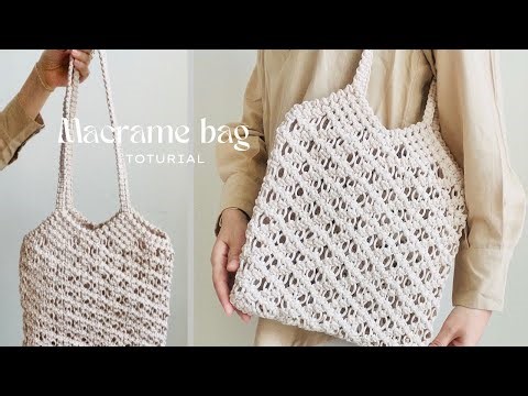 Macrame Bag Tutorial | Step-by-Step DIY MacrameHandbag