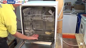 Bosch, Neff or Siemens Dishwasher not emptying fault E25 Error Code how to unblock