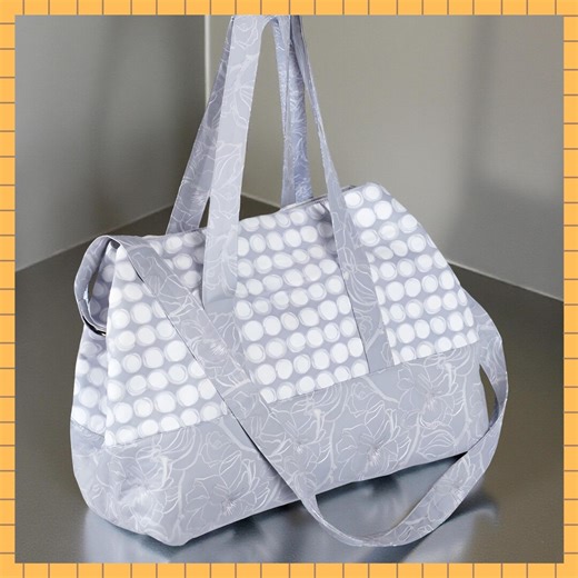 Overnight Bag, Sewing Pattern, Instant Download, Tote Patterns, Getaway Bag, Sew, PDF Tutorial, DIY, Tote - Etsy UK