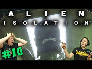 Alien Isolation - Locker Search (#10) with Hannah & Kim!