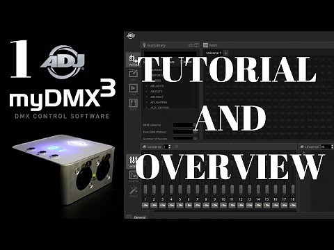 myDMX 3 Software Tutorial(Part 1)