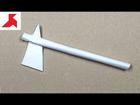 DIY - How to make TOMAHAWK from A4 paper