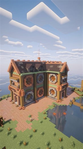 Steampunk House ⚙️ – Minecraft Timelapse🏡