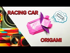 How to make paper CAR | ORIGAMI CAR TUTORIAL STEP BY STEP | DIY PAPER CAR ORIGAMI WORLD FOLDING