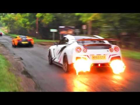 JDM Cars Out of CONTROL as Rain Hits HARD into Car Show!