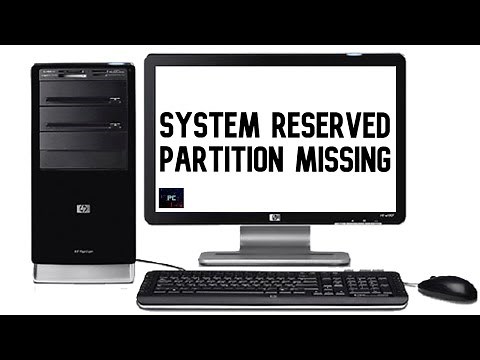 System Reserved Partition missing Windows 10/11 (SOLVED)