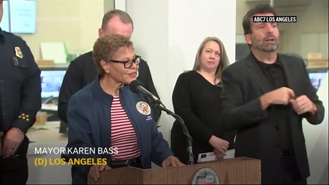 Mayor Bass and Fire Chief report updates as fire crew race to contain Los Angeles wildfires