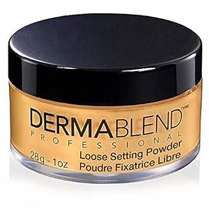 Dermablend Loose Setting Powder, Face Powder Makeup & Finishing Powder for Light, Medium & Tan Skin Tones