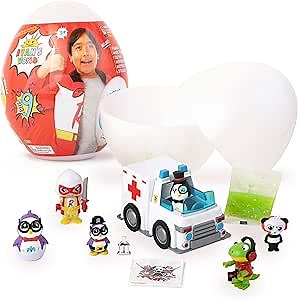 Ryan's World Giant Mystery Egg - Series 9 - Filled with Fun Surprises for All Ryan Fans