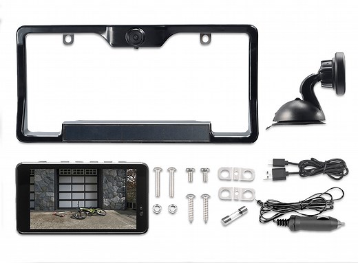 TYPE S Wireless & Solar Powered HD Backup Camera with 5" Monitor