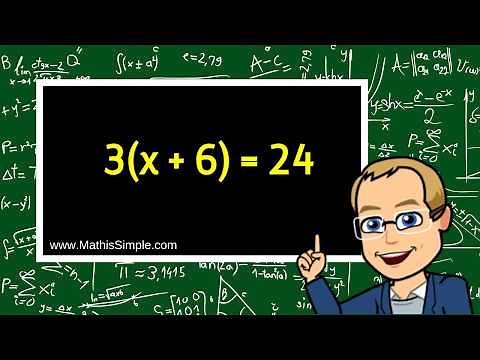 Simplifying Equations using Distributive Property | Expressions & Equations | Grade 6