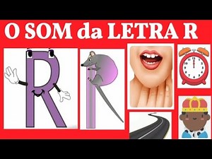 Como ensinar o SOM DA LETRA R Alfabetização Método Fônico