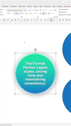 PowerPoint TIPS - Format painter #powerpoint #tutorial #microsoft