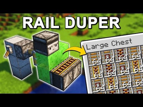 Minecraft Rail Duper 1.21.8+