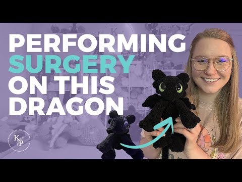 Crochet Vlog: Let's Rescue this Toothless Plushie!