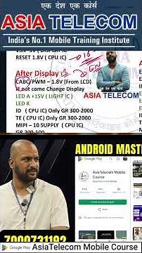 Mobile Repairing Full Practical | AsiaTelecom Online Course