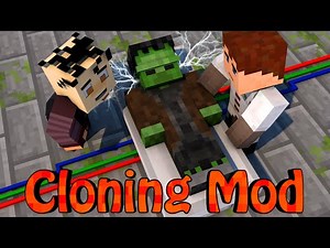 Minecraft Mods | CLONE MOD Showcase (Frankenstein, Cloning Mod, Science)