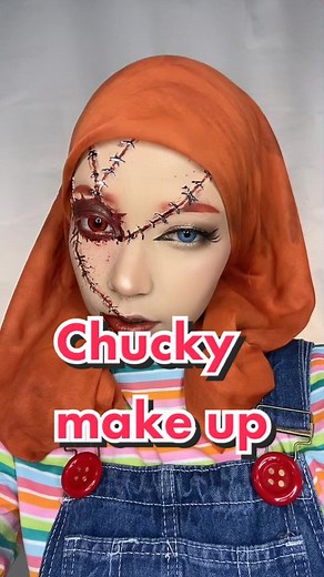 Spooky Chucky Makeup Tutorial for Halloween 2021