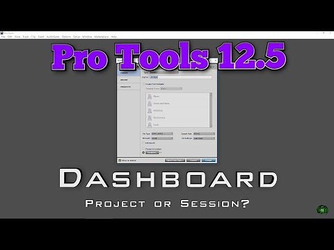Pro Tools 12.5 DASHBOARD - Project or Session? (Cloud or Local)