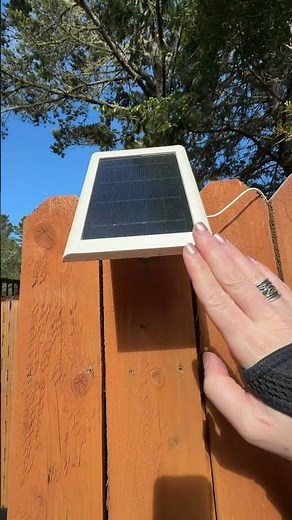 Outdoor Ring Wireless Security System, Solar Panel
