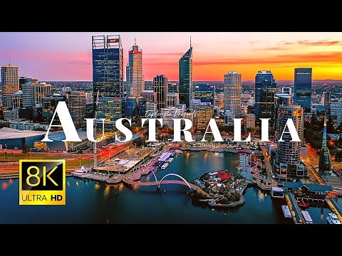 Cities of Australia 🇦🇺 in 8K ULTRA HD 60 FPS Drone Video