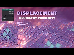 Blender Procedural Displacement - Geometry Proximity Node
