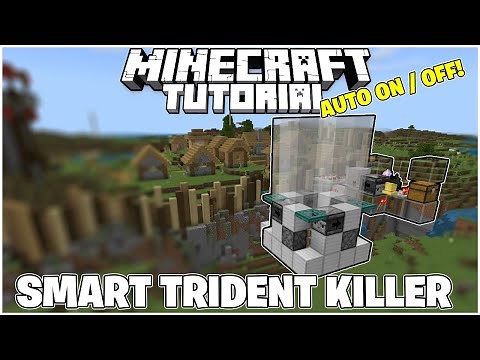 How To Build The Ultimate Trident Killer In Minecraft Bedrock