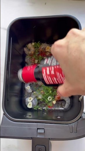 Make this easy prawn pil pil recipe in the air fryer