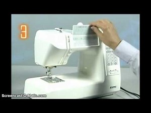 Kenmore 19233 Sewing Machine Demo