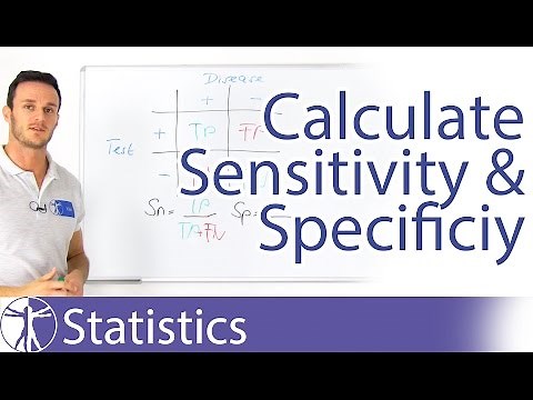 How to calculate Sensitivity and Specificity