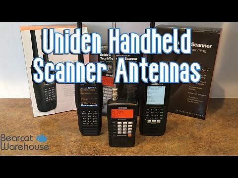 Uniden Handheld Scanner Antennas