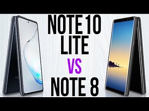 Note 10 Lite vs Note 8 (Comparativo)