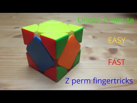 Skewb Z-Perm Tutorial (EASY and FAST)