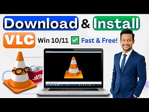 ✅ Download VLC Media Player for Windows 10/11 PC & Laptop | Step-by-Step Official Guide 2025