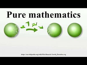 Pure mathematics