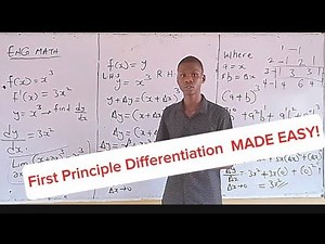 Differentiation by First Principle||Derivative Types. #Further Academy