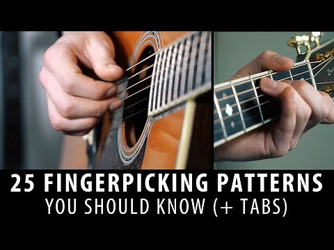 25 Fingerpicking Patterns In 5 Minutes! (+tabs)