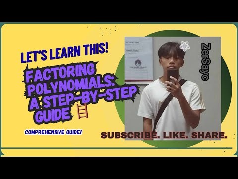 FACTORING POLYNOMIALS