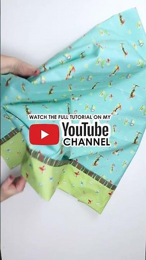 How to Sew a Pillowcase with the burrito method