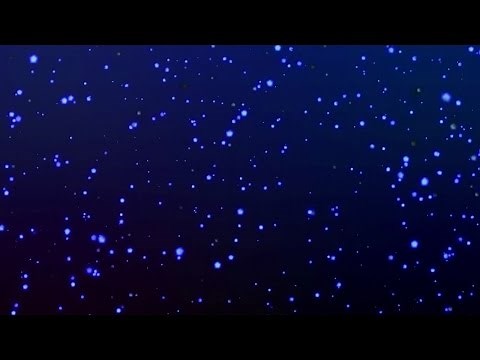 Blue Sparkle Background Loop