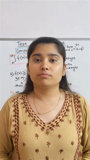 RoshAn Engineering Hub on Instagram: "Understand the Comparison Test for Convergence of Improper Integrals 🔍 Learn how to check whether an improper integral converges or diverges by comparing it with a known integral — explained clearly with examples! ✨ Full detailed video on YouTube 🔗 Link in bio Keep learning, keep growing 💙 #ComparisonTest #ImproperIntegral #ConvergenceTest #Calculus #Integration #DefiniteIntegral #EngineeringMaths #RoshAnEngineeringHub #MathsMadeEasy #MathsTutorial #Study