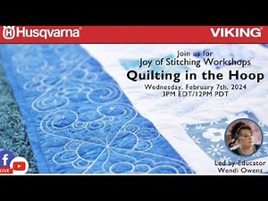 Quilting in the Hoop
