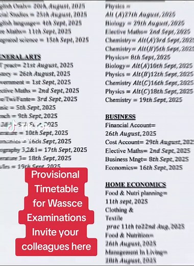 Examination Links on TikTok