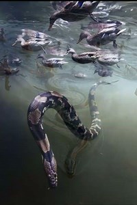 Caught on Camera: Massive Anaconda Strikes Without Warning!