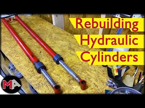 Rebuilding Tractor Hydraulic Cylinders