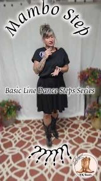 Beginner Line Dance Basics | How to Do A Mambo Step | Easy Step-by-step Tutorial
